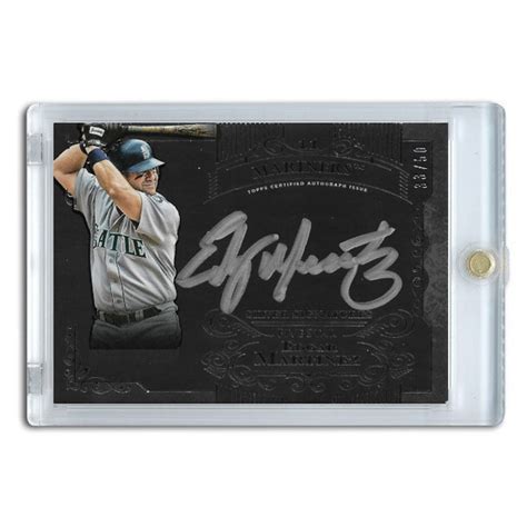 edgar martinez autograph